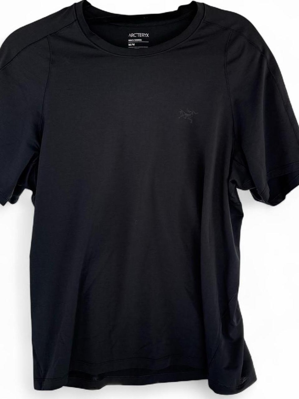 Arc'teryx Black Men's Short-Sleeve Performance Tee Cormac Crew Sz M medium